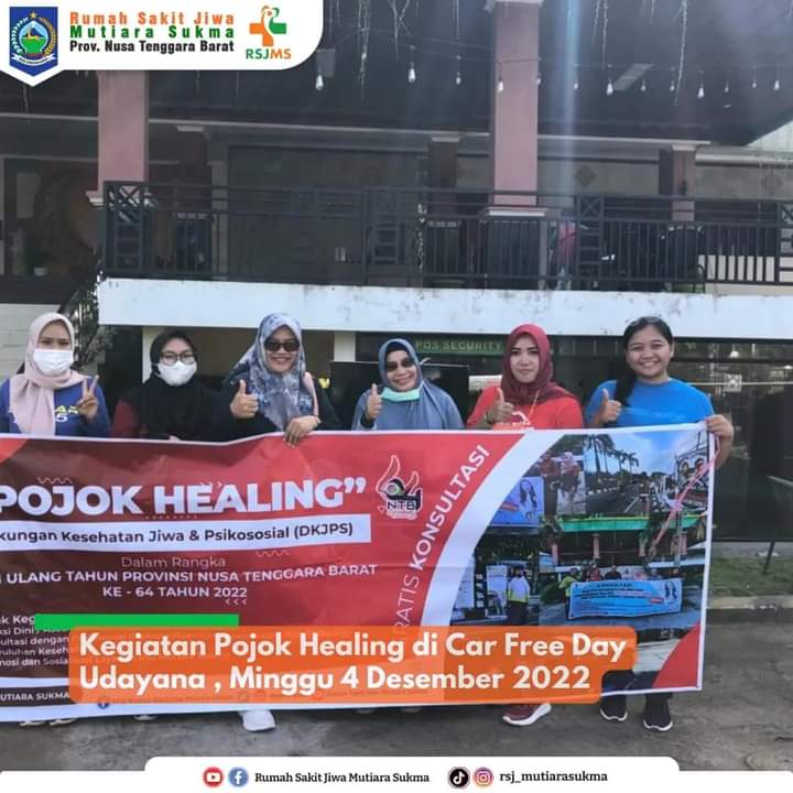 POJOK HEALING DI CAR FREE DAY UDAYANA